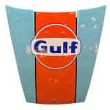 Car Bonnet Gulf Decorative Wall Art - PICK UP ONLY