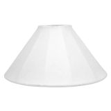 Silk Cone Shade 16x16x7.5cm - White