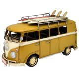 Volkswagen Kombi Van Metal Collectable - Yellow 32x12.5x17cm