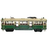 Melbourne W Class Tram with Detailed Interior Metal Collectable 30x7.5x11cm