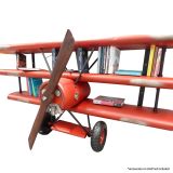 Model Front End Red Baron Plane Bookshelf Extra Large 230x50x92cm