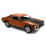 1972 Ford Falcon XA GT Coupe Car Metal Collectable - Orange and Black 26x12.5x8cm