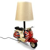 USB powered LED Lamp Scooter- Union Jack  29x15x34cm 