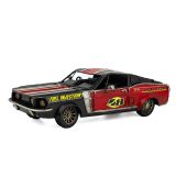 Hot Racer Metal Collectable - Black and Red 32x14x9cm