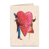 Wooden Greeting Card So Good to Have You 11x16cm