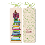 Wooden Bookmark Reader 4.5x14cm