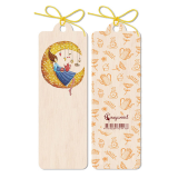 Wooden Bookmark Never Stop Dreaming 4.5x14cm