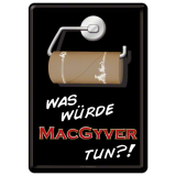 Nostalgic-Art Metal Card MacGyver 10x14x0.3cm