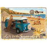 Nostalgic-Art Metal Card VW ready for the summer 10x14x0.3cm