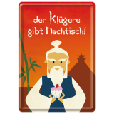 Nostalgic-Art Metal Card Nachtisch 10x14x0.3cm