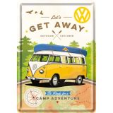 Nostalgic-Art Metal Card VW - Get Away 10x14x0.3cm