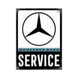 Nostalgic-Art Magnet Mercedes-Benz Service 6x8x0.2cm