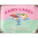 Nostalgic-Art Large Sign Fairy Cakes 30x40x0.5cm