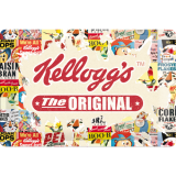 Nostalgic-Art Medium Sign Kellogg's Original 20x30x0.5cm