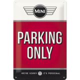 Nostalgic-Art Medium Sign Mini - Parking Only 20x30x0.5cm