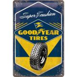 Nostalgic-Art Medium Sign Goodyear - Super Cushion 20x30x0.5cm