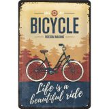 Nostalgic-Art Medium Sign Bicycle - Beautiful Ride 20x30x0.5cm