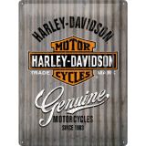 Nostalgic-Art Large Sign Harley - Metal Wall 30x40x0.5cm