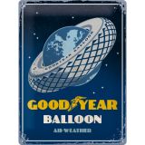 Nostalgic-Art Large Sign Goodyear Balloon Tire 30x40x0.5cm
