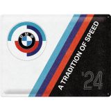 Nostalgic-Art Large Sign BMW - Tradition of Speed 30x40x0.5cm