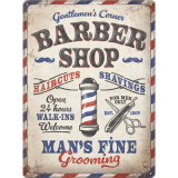 Nostalgic-Art Large Sign Barber Shop 30x40x0.5cm