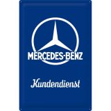 Nostalgic-Art XL Sign Mercedes-Benz Customer Service 40x60x0.5cm