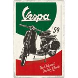 Nostalgic-Art XL Sign Vespa - The Italian Classic 40x60x0.5cm