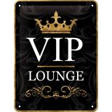 Nostalgic-Art Small Sign VIP Lounge 15x20x0.3cm