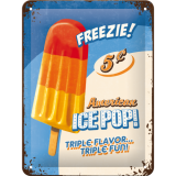 Nostalgic-Art Small Sign Ice Pop 15x20x0.3cm