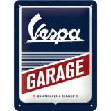 Nostalgic-Art Small Sign Vespa Garage 15x20x0.3cm
