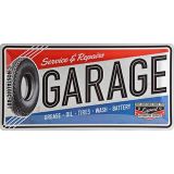 Nostalgic-Art Long Sign Garage 25x50x0.3cm