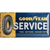 Nostalgic-Art Long Sign Goodyear - Service 25x50x0.3cm