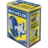 Nostalgic-Art Tin Storage Box Large Michelin - Vintage 10x14x20cm