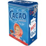 Nostalgic-Art Clip Top Storage Tin Cacao Addicted 7.5x11x17.5cm
