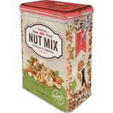 Nostalgic-Art Clip Top Storage Tin Nut Mix 7.5x11x17.5cm
