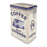 Nostalgic-Art Clip Top Storage Tin Citroen - Coffee Truck 7.5x11x17.5cm