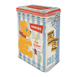 Nostalgic-Art Clip Top Storage Tin Haribo - Die Echten 7.5x11x17.5cm