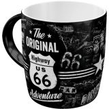 Nostalgic-Art Ceramic Mug Route 66 Adventure 9x9x9cm