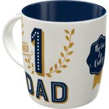 Nostalgic-Art Ceramic Mug Number 1 Dad 9x9x9cm