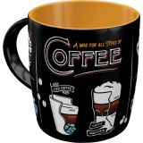 Nostalgic-Art Ceramic Mug All Types of Coffee 9x9x9cm