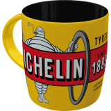 Nostalgic-Art Ceramic Mug Michelin - Tyres Bibendum Yellow 9x9x9cm