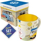 Nostalgic-Art Ceramic Mug & Gift Box Combo Kombi Lets Get Away 9x9x9cm