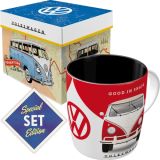Nostalgic-Art Ceramic Mug & Gift Box Combo VW Good in Shape 9x9x9cm
