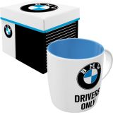 Nostalgic-Art Ceramic Mug & Gift Box Set BMW Drivers Only 9x9x9cm