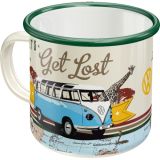 Nostalgic-Art Enamel Mug VW Bulli - Let's Get Lost 8x8x8xcm