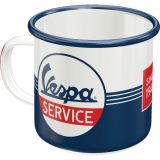 Nostalgic-Art Enamel Mug Vespa Service 8x8x8xcm