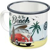 Nostalgic-Art Enamel Mug VW Bulli - Beach 8x8x8xcm
