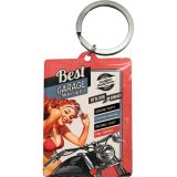 Nostalgic-Art Keyring Best Garage 6x5x0.5cm
