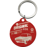 Nostalgic-Art Keyring Round VW Golf Original ride 7.5x4x0.3cm