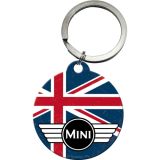 Nostalgic-Art Keyring Round Mini - Union Jack 7.5x4x0.3cm
